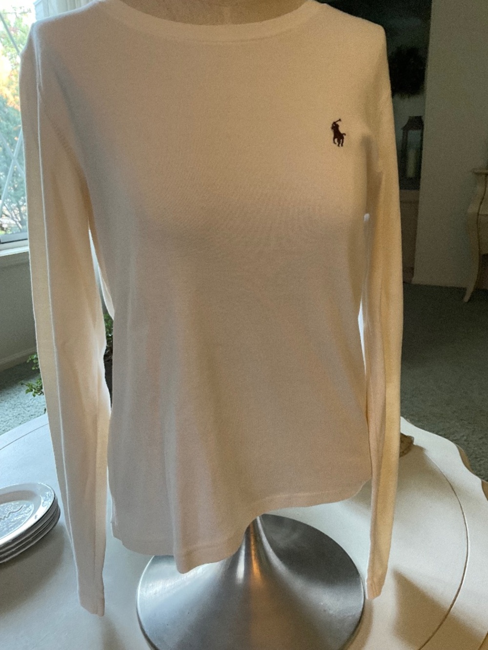 Ralph Lauren Off-White T-Shirt, size XL